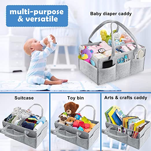 Baby Diaper Bag-portable Storage Basket, Essential Bag